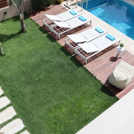 Fos Villa, A Luxe House With Private Heated Pool Galatas  Exterior photo
