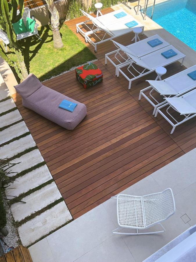 Fos Villa, A Luxe House With Private Heated Pool Galatas  Exterior photo